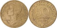 France 50 Centimes Coin, Marianne, Paris, Col à 4 plis -