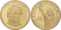 United States Dollar Coin, James Buchanan, U.S. Mint, San Francisco -