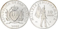 San Marino 10 Euro Rome, Silver, KM:344 -