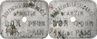 France 1 kg Pain Bureau de Bienfaisance d'Anzin, Aluminium -