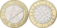 Slovenia 3 Euro Vantaa, Bi-Metallic, KM:81 -