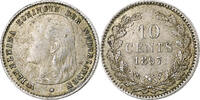 Netherlands 10 Cents Wilhelmina I, Silver, KM:116 -