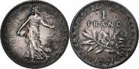 France Franc Semeuse, Paris, Silver, Gadoury:467, KM:844.1 -