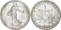 France Franc Semeuse, Paris, Silver, Gadoury:467, KM:844.1 -
