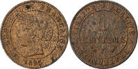 France Centime Cérès, Paris, Bronze, Gadoury:88, KM:826.1 -