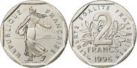 France 2 Francs Semeuse, Paris, BU, Nickel, KM:942.1 -