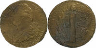 France 2 Sols Constitution, 2 sols françois, Paris, Bronze -