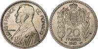 Monaco 20 Francs, Vingt Louis II, Paris, Copper-nickel -
