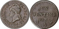 France Centime Dupré, Paris, Bronze, Gadoury:76 -