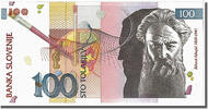 Slovenia 100 Tolarjev 2003 Banknote UNZ 13.79 US$  +  28.86 US$ shipping