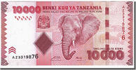 Tanzania 10,000 Shilingi Banknote, KM:44 -