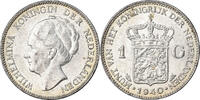 Netherlands Gulden Coin, Wilhelmina I, Silver, KM:161.1 -