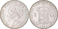 Netherlands Gulden Coin, Wilhelmina I, Utrecht, Silver -