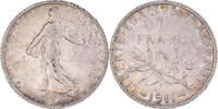 France Franc Coin, Semeuse, Paris, Silver, KM:844.1 -