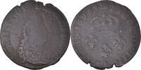 France 4 Deniers Coin, Louis XIV, Quatre deniers de Strasbourg -