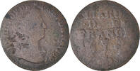 France Liard Coin, Louis XIV, Liard de France au buste âgé, troisième type -