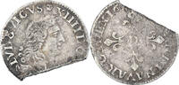 France 4 Sols des Traitants Coin, Vimy, Silver, Gadoury:103 -