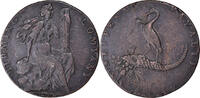 Great Britain Halfpenny Token Birming. company, Copper -