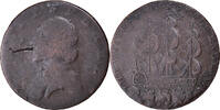 Great Britain Halfpenny Token The wooden walls of old England -