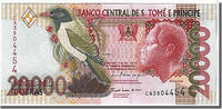 20,000 Dobras 2010 Saint Thomas and Prince Geldschein, KM:67d, UNZ UNZ