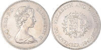 Great Britain 25 New Pence Coin, Elizabeth II, British Royal Mint -