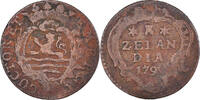 Netherlands Duit Coin, ZEELAND, Middelbourg, Copper, KM:101.1 -