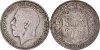 Great Britain 1/2 Crown Coin, George V, Silver, KM:818.1a -