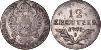 Austria 12 Kreuzer Coin, Franz II (I), Kremnitz, Silver -