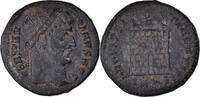Follis Coin, Constantine I, Kyzikos, Bronze, RIC:56 -