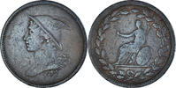 Great Britain Halfpenny Token British Copper Company - Mercury -