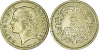 France 5 Francs Coin, Lavrillier, Paris, Aluminum-Bronze -