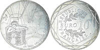 France 10 Euro Le Petit Prince (montgolfière au dessus des volcans -