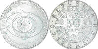 Austria 50 Schilling Coin, Austrian Broadcasting, Vienna -