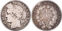 France Franc Coin, Cérès, Bordeaux, Silver, KM:822.2 -