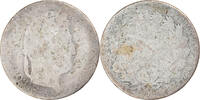 France 50 Centimes Coin, Louis-Philippe, Silver, Gadoury:408 -