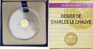 France 5 Euro denier de Charles le Chauve, Monnaie de Paris, BE -