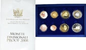 San Marino 1 Cent to 2 Euro euro set, Rome -