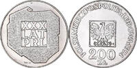 Poland 200 Zlotych Coin, Warsaw, Silver, KM:72 -