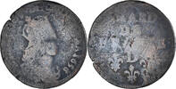 France Liard Coin, Louis XIV, Vimy, Copper, KM:192.5 -