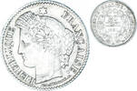 France 20 Centimes Coin, Cérès, Paris, Silver, KM:758.1 -