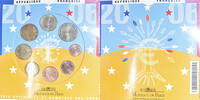 France 1 Cent to 2 Euro euro set, Monnaie de Paris, BU -
