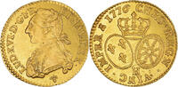 France Louis d'or au buste habillé Louis XVI, La Rochelle, Pedigree -