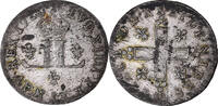 France XXX Deniers aux 2 L couronnés Coin, Louis XIV, Metz, Pedigree -