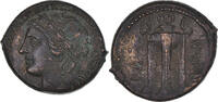 Æ Coin, Bruttium, Rhegion, Bronze, HGC:1-1677, HN -