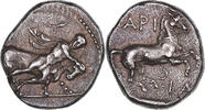 Drachm Thessaly, Larissa, Pedigree, Silver -