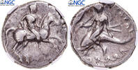 Didrachm Coin, Calabria, Tarentum, graded, NGC -