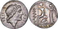 Denarius Caecilia, Publicia, Postumia, Rome, Silver -