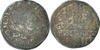Poland trojak, 3 grosze Coin, Sigismund III, Poznan, Silver -