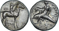 Stater Coin, Calabria, Tarentum, Silver, HN Italy:960 -