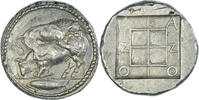 Tetradrachm Macedonia, Akanthos, Silver, NGC -